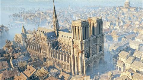 assassin's creed used to rebuild notre dame|can't rebuild notre dame.